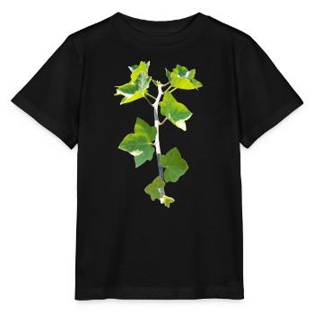 Efeu – Immergrüne Verbundenheit - Stanley/Stella Kinder T-Shirt MINI CREATOR  - Schwarz - Vorne - Mikhail (115cm)