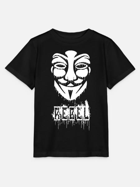 Anonyme Graffiti - Stanley/Stella Kinder T-Shirt MINI CREATOR  - Schwarz