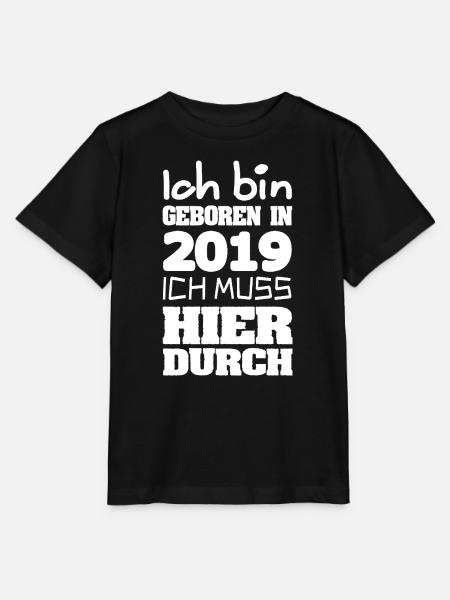 2019 - Stanley/Stella Kinder T-Shirt MINI CREATOR - Schwarz