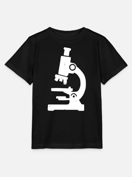 Mikroskop Stempel Textur - Stanley/Stella Kinder T-Shirt MINI CREATOR - Schwarz