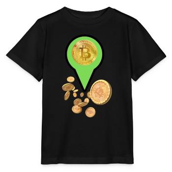 Bitcoin Standort - Stanley/Stella Kinder T-Shirt MINI CREATOR  - Schwarz - Vorne - Mikhail (115cm)