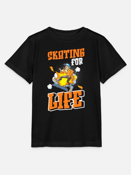 Comic Cartoon Nerd - Stanley/Stella Kinder T-Shirt MINI CREATOR  - Schwarz