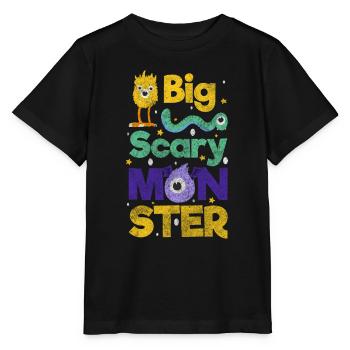Horror Comic Figure Cute - Stanley/Stella MINI CREATOR Kids’ T-Shirt - black - Front - Mikhail (115cm)