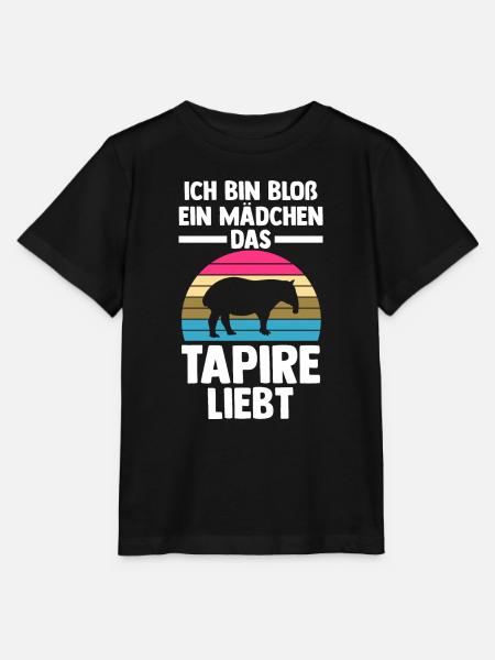 Tapir - Stanley/Stella Kinder T-Shirt MINI CREATOR - Schwarz
