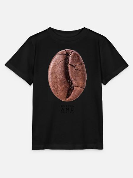Curves and cracks - Stanley/Stella Kinder T-Shirt MINI CREATOR - Schwarz