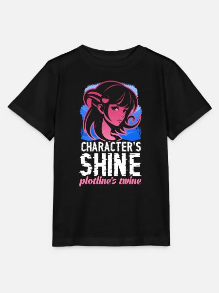 Character´s Shine plotline´s twine - Stanley/Stella Kinder T-Shirt MINI CREATOR - Schwarz
