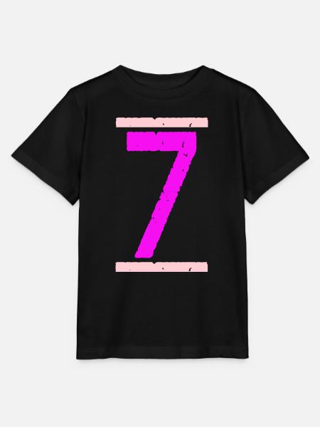 Sieben - Stanley/Stella Kinder T-Shirt MINI CREATOR  - Schwarz