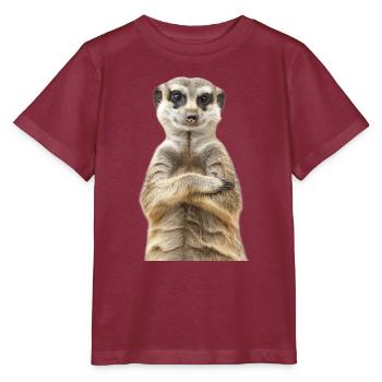 Suricate - T-shirt bio MINI CREATOR Stanley/Stella Enfant - bordeaux - Devant - Kain (125cm)