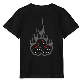 Cubes - Stanley/Stella Kinder T-Shirt MINI CREATOR  - Schwarz - Vorne - Mikhail (115cm)