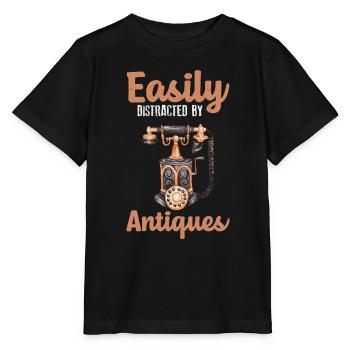 Antiques Collectors Antiques Dealers Vintage - Stanley/Stella MINI CREATOR Kids’ T-Shirt - black - Front - Mikhail (115cm)
