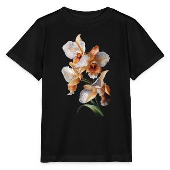 Orchidee - Stanley/Stella Kinder T-Shirt MINI CREATOR  - Schwarz - Vorne - Mikhail (115cm)