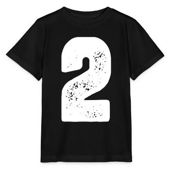 maillot 2 chiffres - T-shirt bio MINI CREATOR Stanley/Stella Enfant - noir - Devant - Mikhail (115cm)