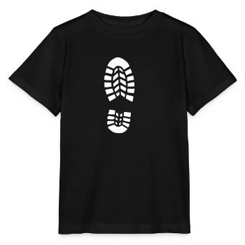 Schuhe Turnschuh Sneakers Sports Schuhsohle - Stanley/Stella Kinder T-Shirt MINI CREATOR  - Schwarz - Vorne - Mikhail (115cm)