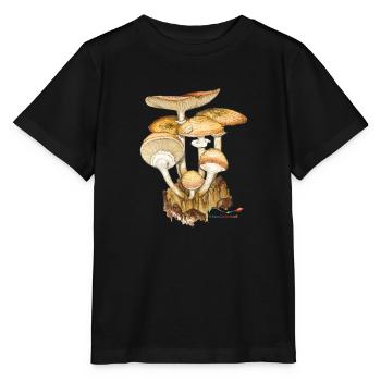 Hallimasch - Stanley/Stella MINI CREATOR Kids’ T-Shirt - black - Front - Mikhail (115cm)
