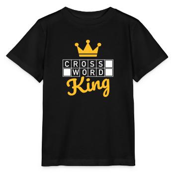 Mots croisés - T-shirt bio MINI CREATOR Stanley/Stella Enfant - noir - Devant - Mikhail (115cm)