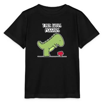 Puzzle - Stanley/Stella Kinder T-Shirt MINI CREATOR  - Schwarz - Vorne - Mikhail (115cm)