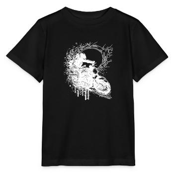 Motorrad Rennsport Splash Sprung Style - Stanley/Stella Kinder T-Shirt MINI CREATOR  - Schwarz - Vorne - Mikhail (115cm)