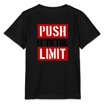 Repoussez les limites en disant fitness - T-shirt bio MINI CREATOR Stanley/Stella Enfant - noir - Devant - Mikhail (115cm)