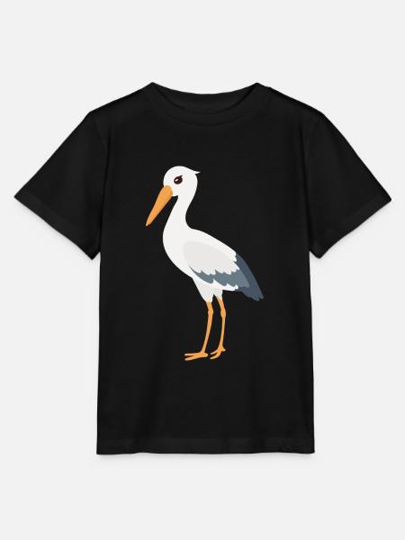 Storch - Stanley/Stella Kinder T-Shirt MINI CREATOR - Schwarz