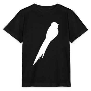 Bird Falcon Blackbird Thrush Sparrow Buzzard Raven - Stanley/Stella MINI CREATOR Kids’ T-Shirt - black - Front - Mikhail (115cm)