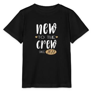 Neues Familienmitglied 2022 - Stanley/Stella Kinder T-Shirt MINI CREATOR  - Schwarz - Vorne - Mikhail (115cm)