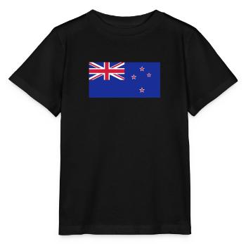 Nouvelle-Zélande - T-shirt bio MINI CREATOR Stanley/Stella Enfant - noir - Devant - Mikhail (115cm)
