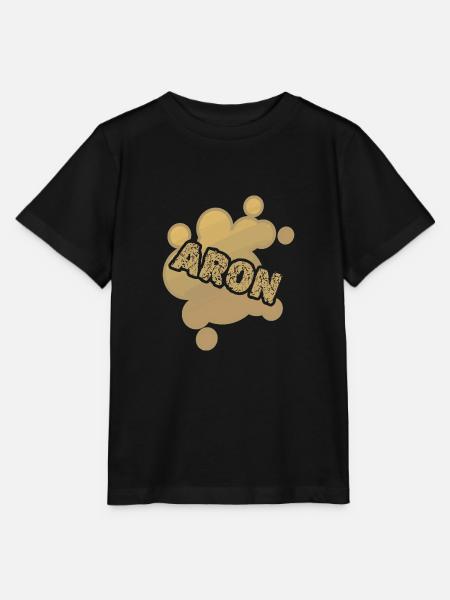 Babybauch Aron - Stanley/Stella Kinder T-Shirt MINI CREATOR  - Schwarz