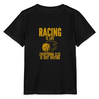 Voiture Voiture Classique - T-shirt bio MINI CREATOR Stanley/Stella Enfant - noir - Devant - Mikhail (115cm)