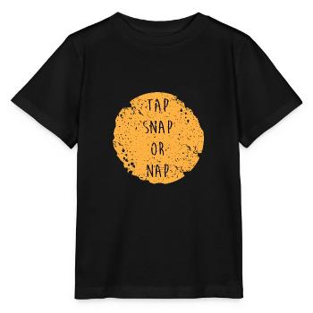 Jiu Jitsu Selbstverteidigung - Stanley/Stella Kinder T-Shirt MINI CREATOR  - Schwarz - Vorne - Mikhail (115cm)