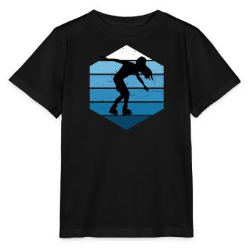 Patinage à roulettes Patins à roulettes Patins à roulettes - T-shirt bio MINI CREATOR Stanley/Stella Enfant - noir - Devant - Mikhail (115cm)