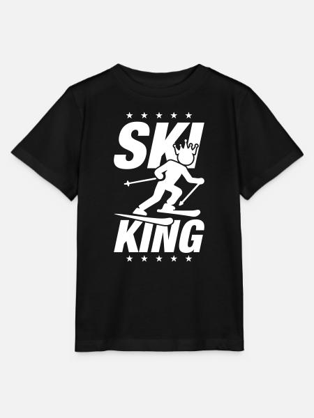 Ski King - Stanley/Stella Kinder T-Shirt MINI CREATOR - Schwarz
