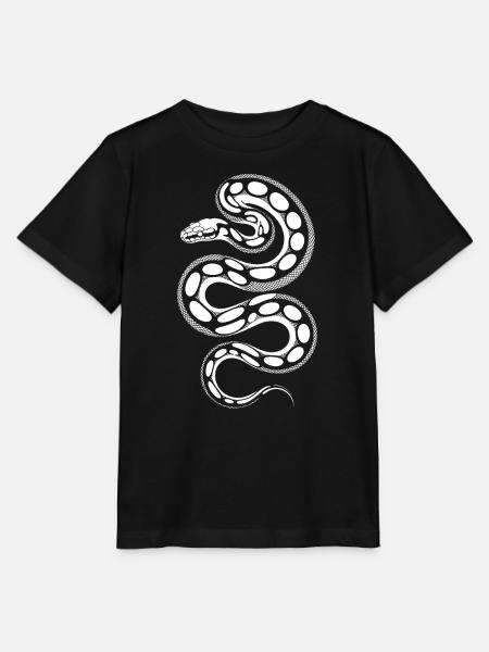 Schlangenspirale Print - Stanley/Stella Kinder T-Shirt MINI CREATOR  - Schwarz