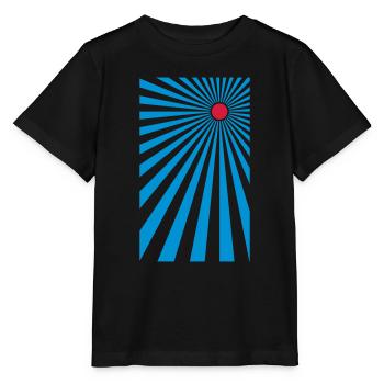 Japanische Sonnenstrahlen - Stanley/Stella Kinder T-Shirt MINI CREATOR  - Schwarz - Vorne - Mikhail (115cm)