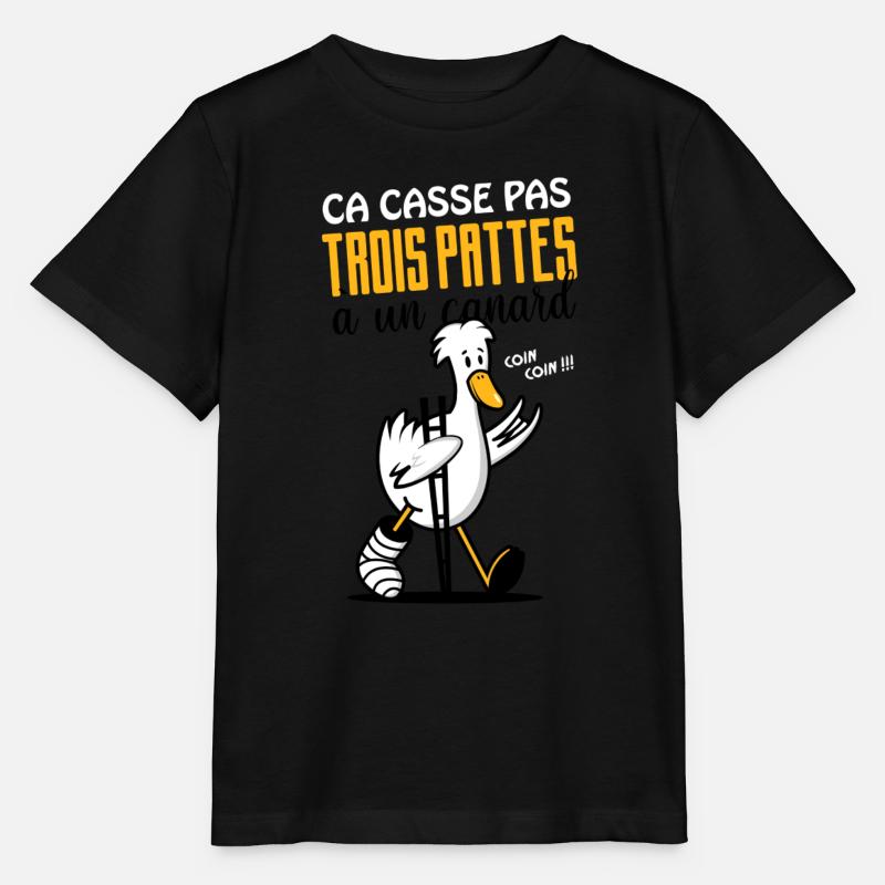 Canardo - T-shirt bio MINI CREATOR Stanley/Stella Enfant - noir