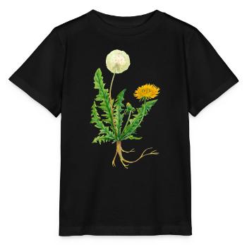 Pissenlit - T-shirt bio MINI CREATOR Stanley/Stella Enfant - noir - Devant - Mikhail (115cm)