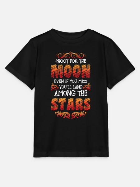 Sterne Sonne - Stanley/Stella Kinder T-Shirt MINI CREATOR - Schwarz