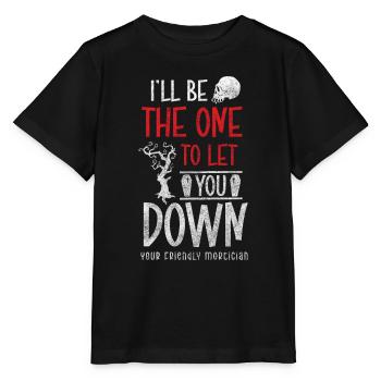 Profession de fossoyeur cercueil en deuil - T-shirt bio MINI CREATOR Stanley/Stella Enfant - noir - Devant - Mikhail (115cm)