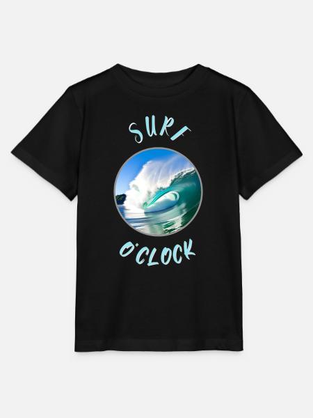 Surf O Uhr - Stanley/Stella Kinder T-Shirt MINI CREATOR  - Schwarz
