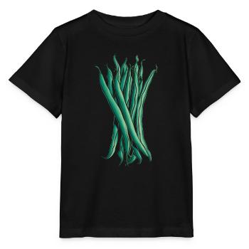 Grüne Bohnen - Stanley/Stella Kinder T-Shirt MINI CREATOR  - Schwarz - Vorne - Mikhail (115cm)