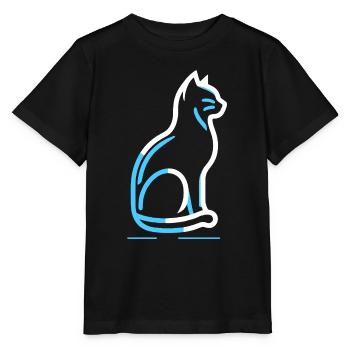 Haustier-Symbol Haustier - Stanley/Stella Kinder T-Shirt MINI CREATOR  - Schwarz - Vorne - Mikhail (115cm)