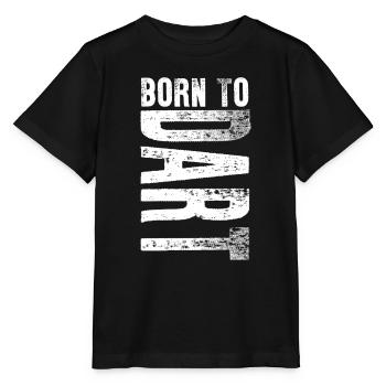 Né à Darten / Né à darder fléchettes cadeau - T-shirt bio MINI CREATOR Stanley/Stella Enfant - noir - Devant - Mikhail (115cm)