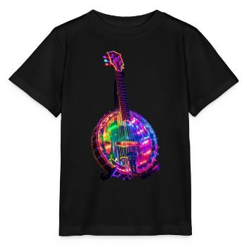 Banjo - T-shirt bio MINI CREATOR Stanley/Stella Enfant - noir - Devant - Mikhail (115cm)