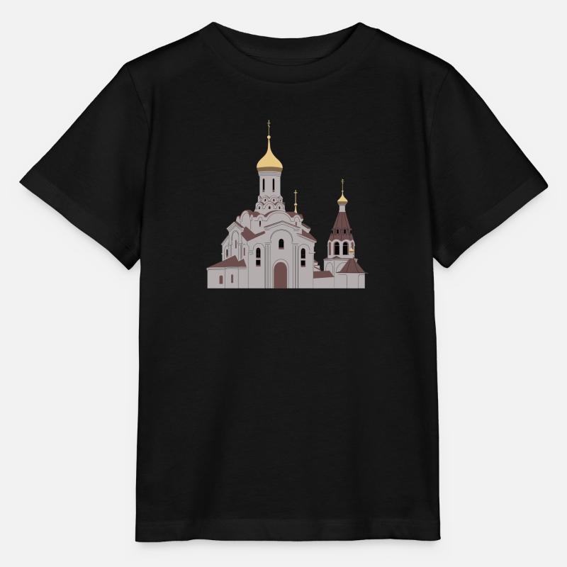 Orthodoxe Kirche - Stanley/Stella Kinder T-Shirt MINI CREATOR  - Schwarz