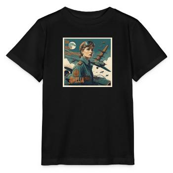 Too Much Perspective........Amelia - Stanley/Stella MINI CREATOR Kids’ T-Shirt - black - Front - Mikhail (115cm)