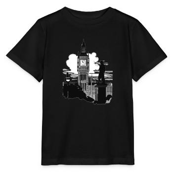 Big Ben - T-shirt bio MINI CREATOR Stanley/Stella Enfant - noir - Devant - Mikhail (115cm)