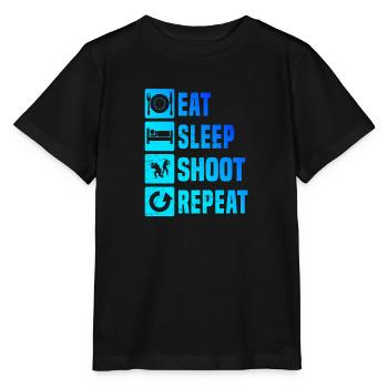 Paintball players Paintball play paintball - Stanley/Stella MINI CREATOR Kids’ T-Shirt - black - Front - Mikhail (115cm)