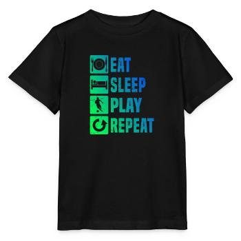 Women's Football Game Soccer Men's Football Games - Stanley/Stella MINI CREATOR Kids’ T-Shirt - black - Front - Mikhail (115cm)
