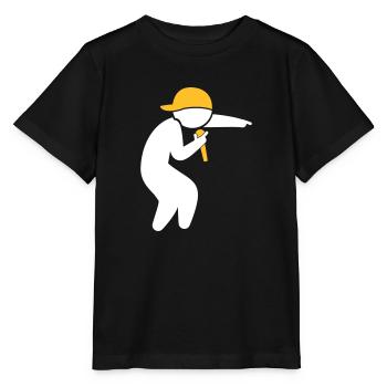 Hiphop Rapper - Stanley/Stella MINI CREATOR Kids’ T-Shirt - black - Front - Mikhail (115cm)