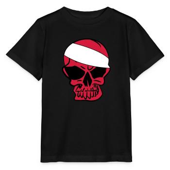 Anarcho Skull Anarchy anarchy - Stanley/Stella MINI CREATOR Kids’ T-Shirt - black - Front - Mikhail (115cm)
