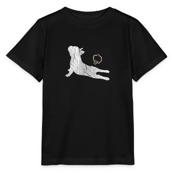 French Bulldog Pupst gift Franz Buldogge - Stanley/Stella MINI CREATOR Kids’ T-Shirt - black - Front - Mikhail (115cm)